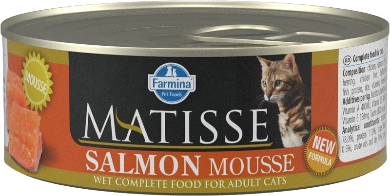 Matisse konzerv Mousse Lazac 85g