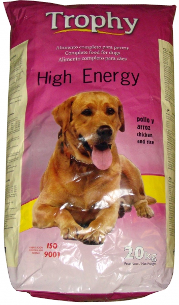 Trophy Dog High Energy 20kg 32/15