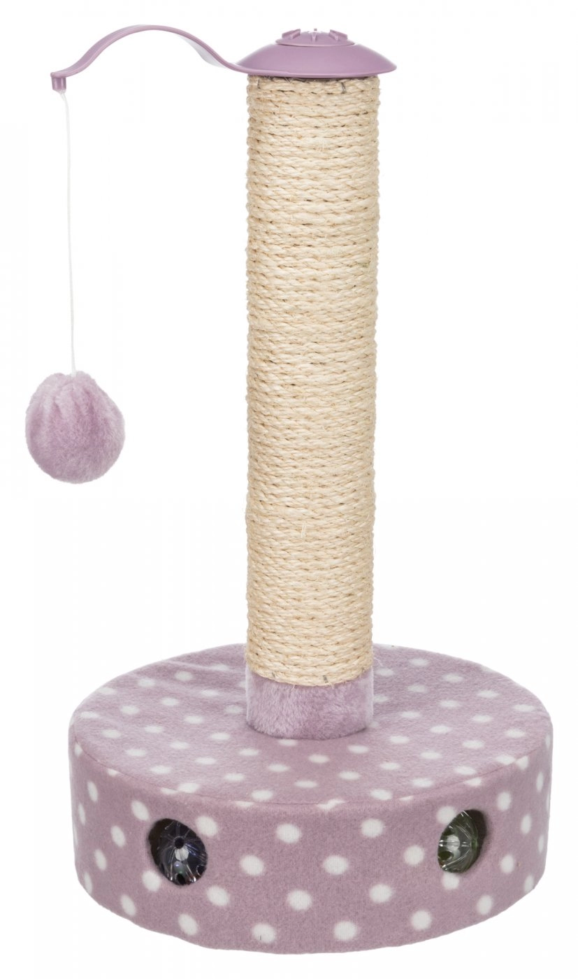 Kaparófa Kölyökmacskának 47cm Világoslila
