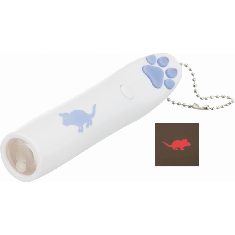 Játék Led Lámpa Piros Fénnyel Egér 11cm