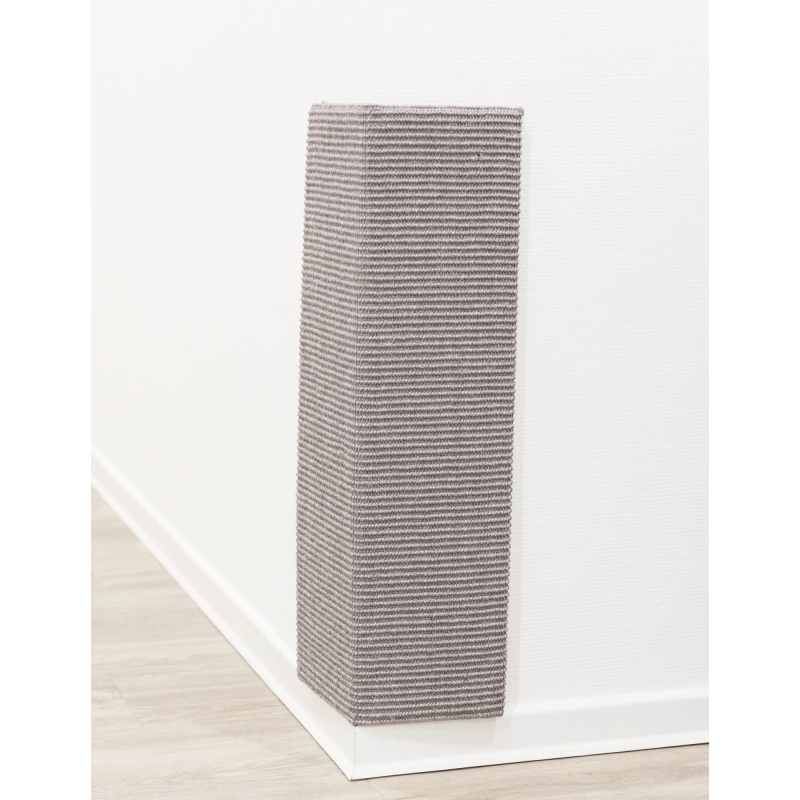 Kaparófa XXL Sarokra/Falra Szerelhető 38x75cm Szürke