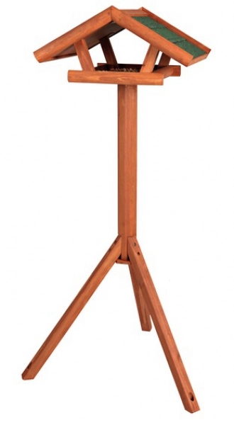 Kültéri madáretető Álló 46x22x44cm/1,15m barna