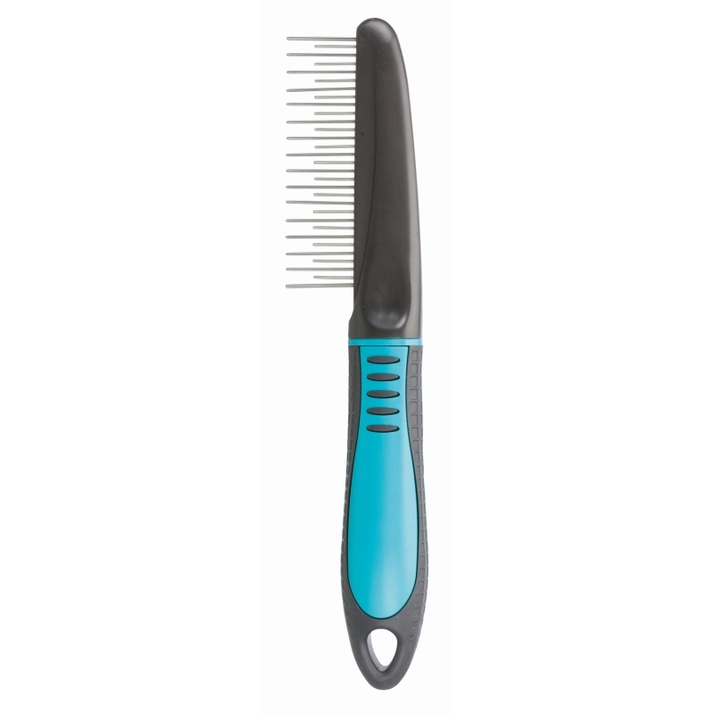Fém fésű Hosszú Fogú Kombinált 22cm