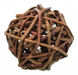 Játék Rágcsálónak Fonott Labda 13cm