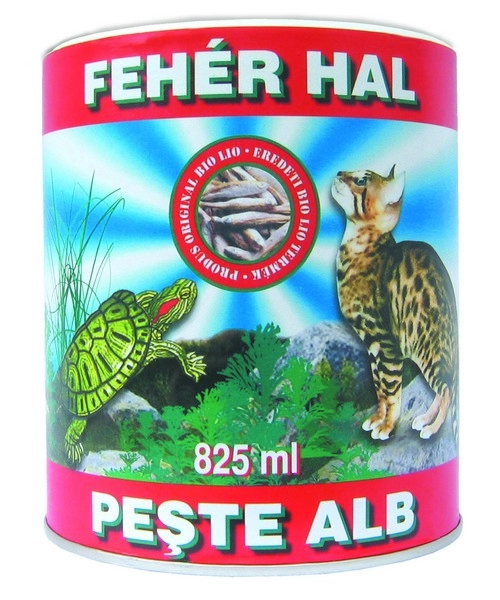 Bio-lio Teknőstáp Fehér Hal 825ml