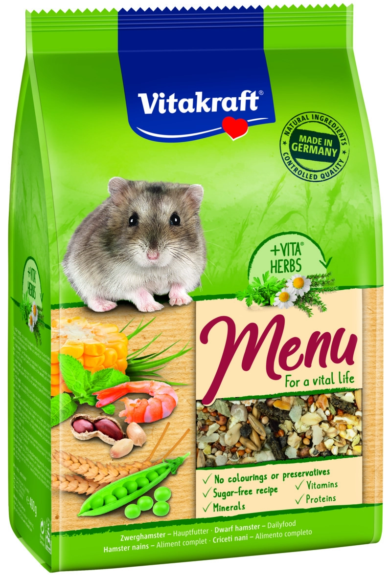 Vitakraft Menu Vital Hörcsög Junior 400g