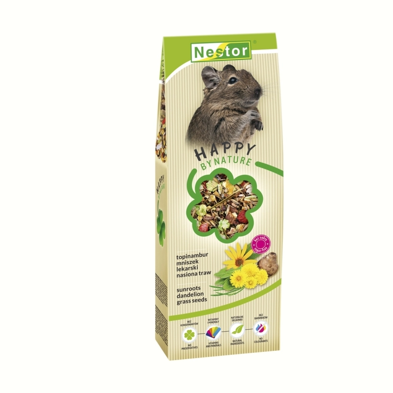 Nestor Eledel Degu Csicsóka+Fűmagok+Pitypang 700ml 380gr