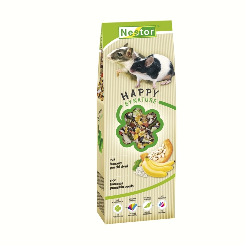 Nestor Eledel Futóegérnek És Egérnek Banán+Rizs 700ml 330gr