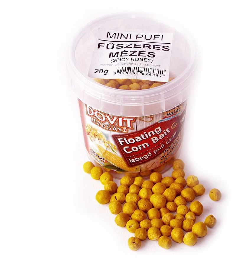 Dovit Lebegő Pufi Csali MINI - Fűszeres Méz 20g