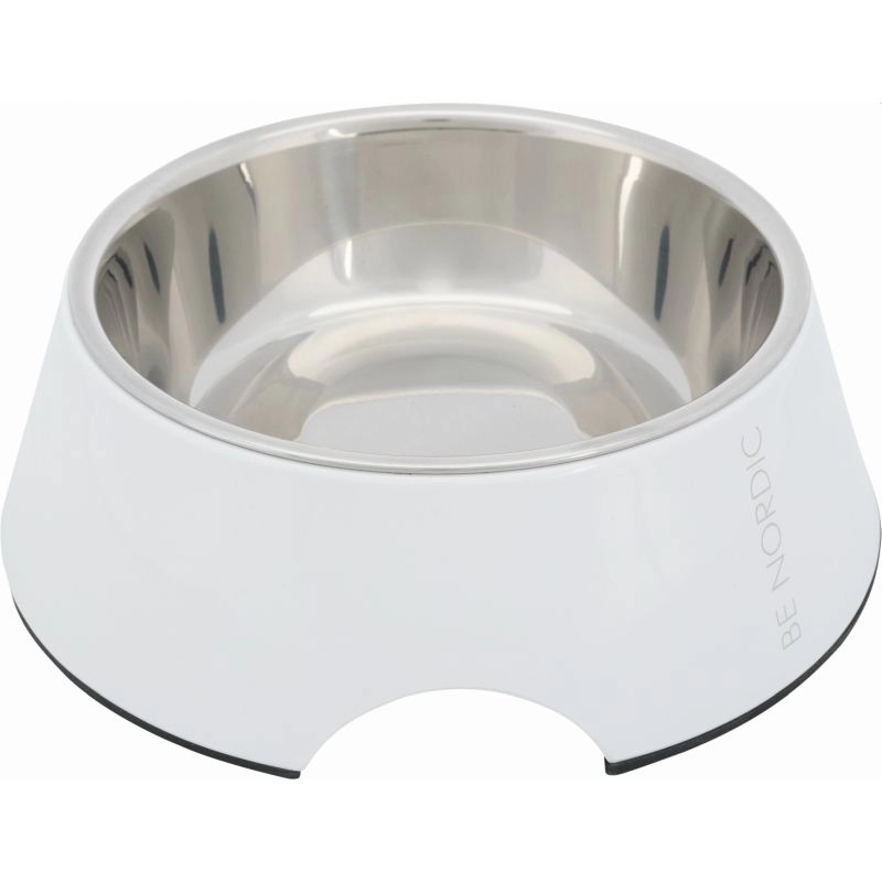 Tál BE NORDIC Melamin Csúszásmentes 0.2L/14cm Fehér
