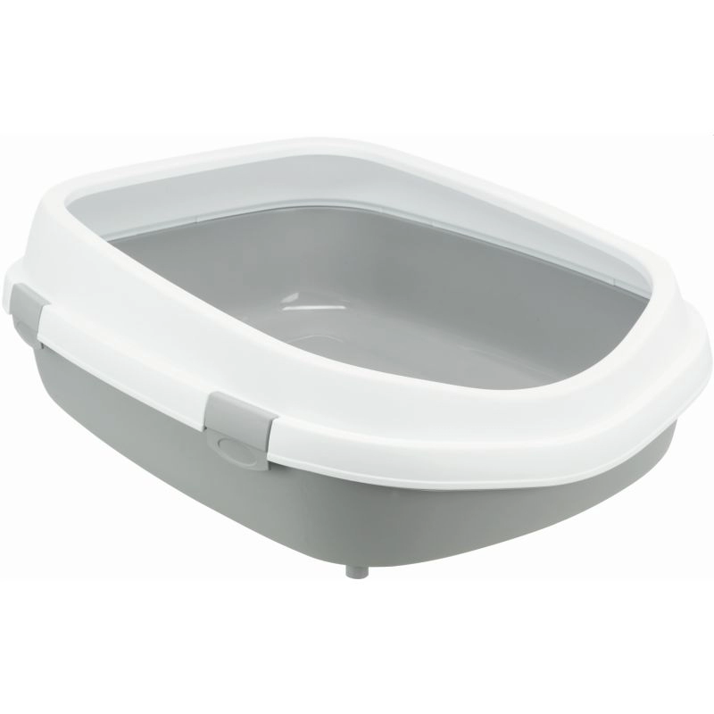 Macska WC Primo XXL Peremes 56x25x71cm Szürke/Fehér