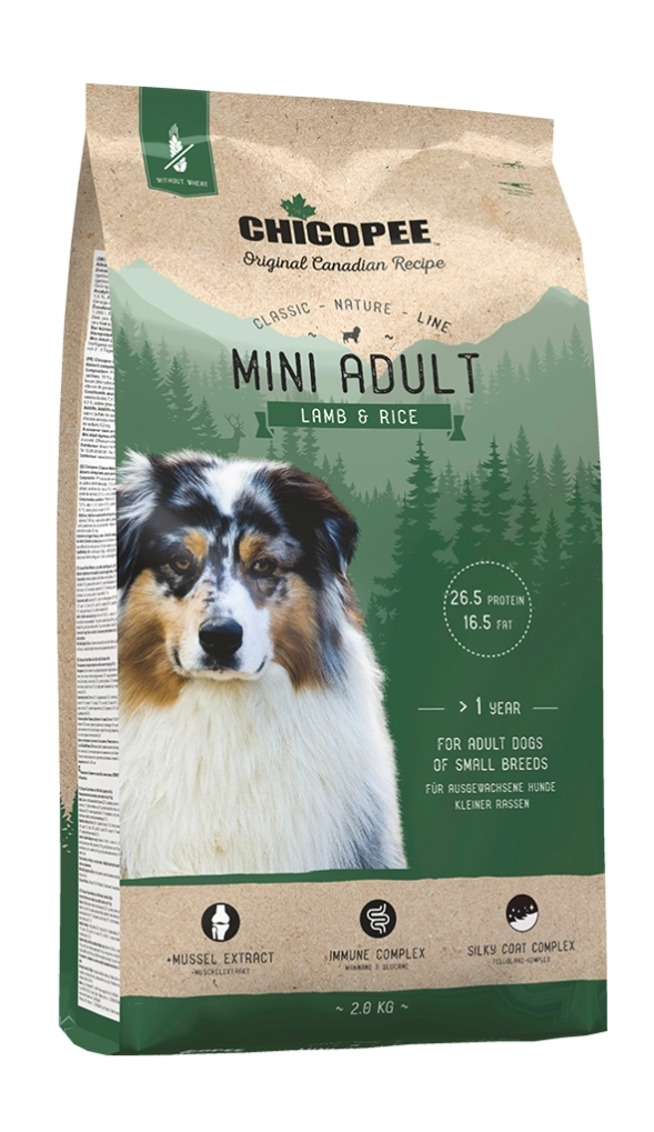 Chicopee CNL Dog Adult Lamb&Rice Mini 2kg