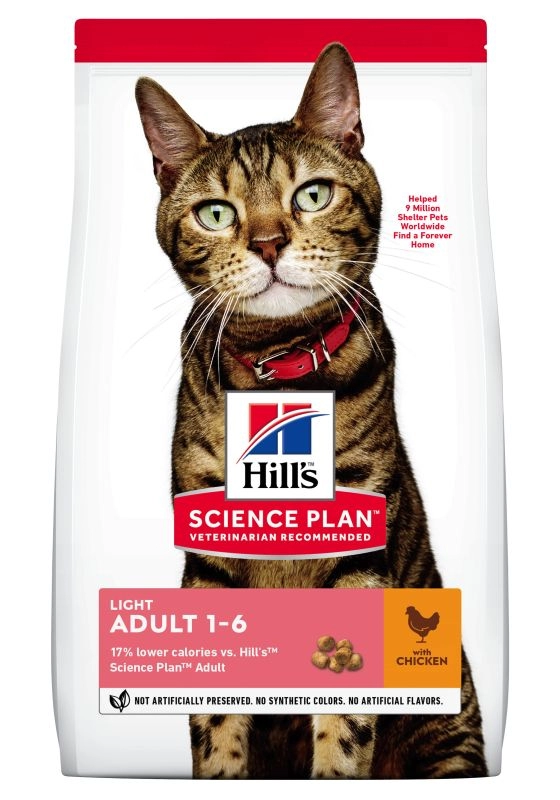 Hills SP Feline Adult Light Chicken 1.5 kg