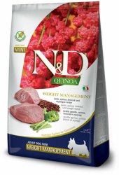 N&D Dog Quinoa Weight Management Adult mini 800g