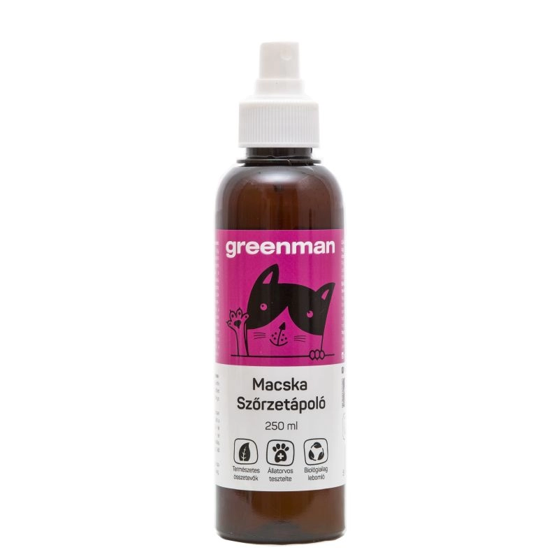 Greenman Macska Szőrzetápoló 250ml