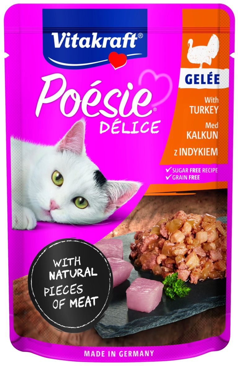 Vitakraft Poésie Délice Macska Alutasak Csirkehús Zselében 85g
