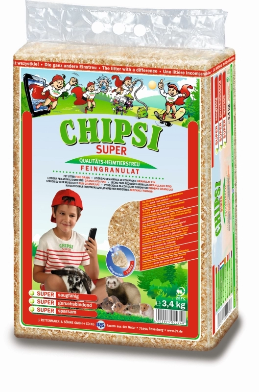Chipsi Forgács Super 60l 3,4kg