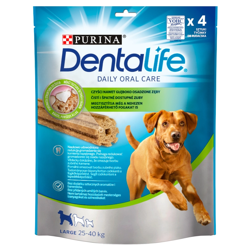 Dentalife Large jutalomfalat felnőtt kutyák számára 142 g