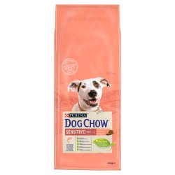 Dog Chow Sensitive száraz kutyaeledel lazaccal