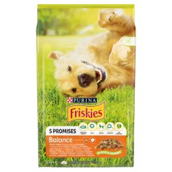 Friskies Balance száraz kutyaeledel csirkével és hozzáadott zöldségekkel