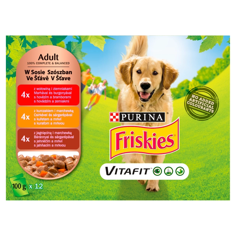Friskies Vitafit teljes értékű állateledel felnőtt kutyák számára
