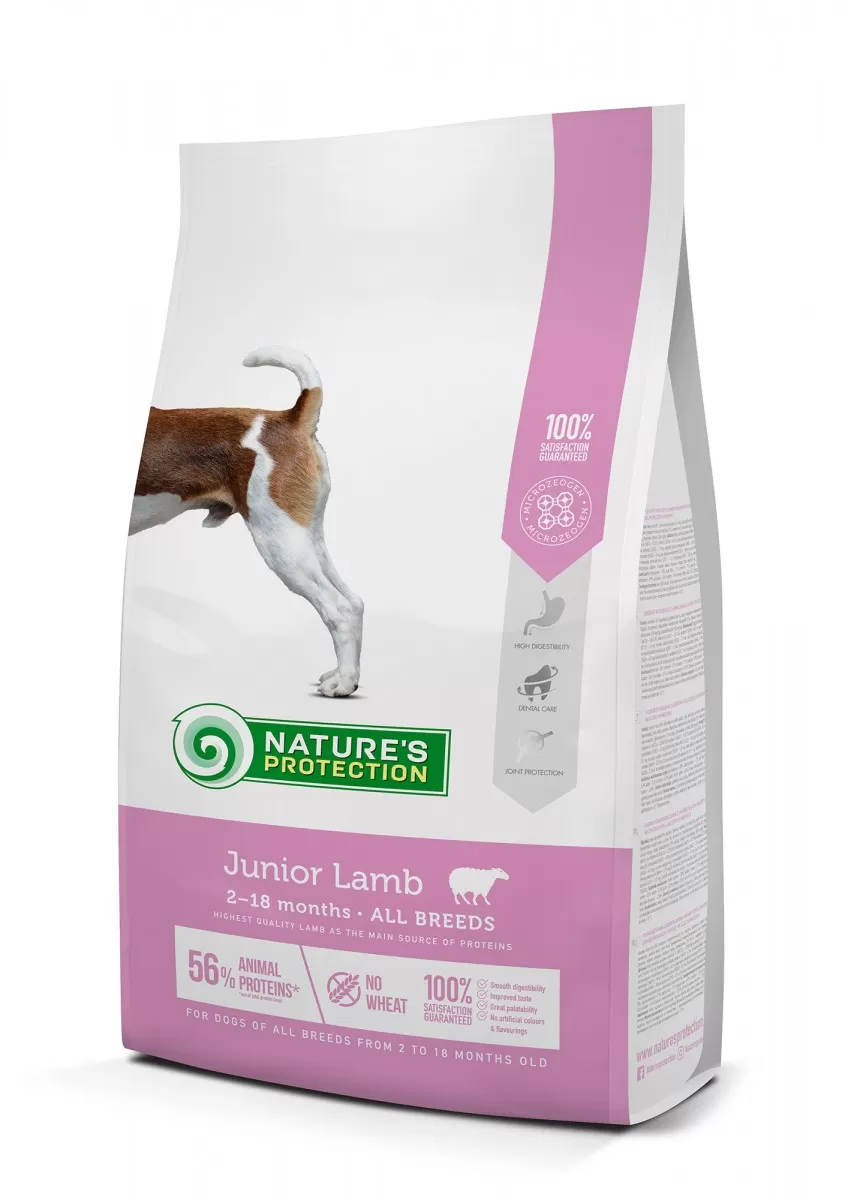 Natures Protection Dog Junior Lamb