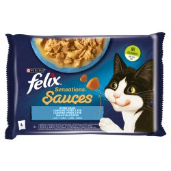 Felix Sensations Sauces szószban nedves macskaeledel