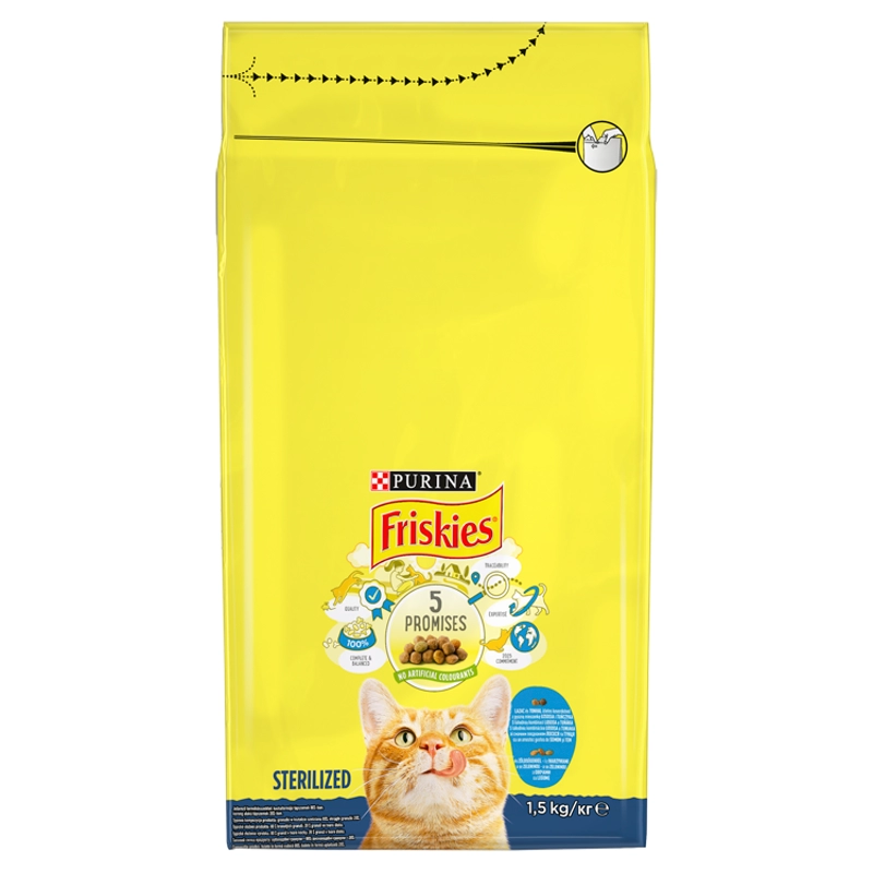 Friskies Steril száraz macskaeledel