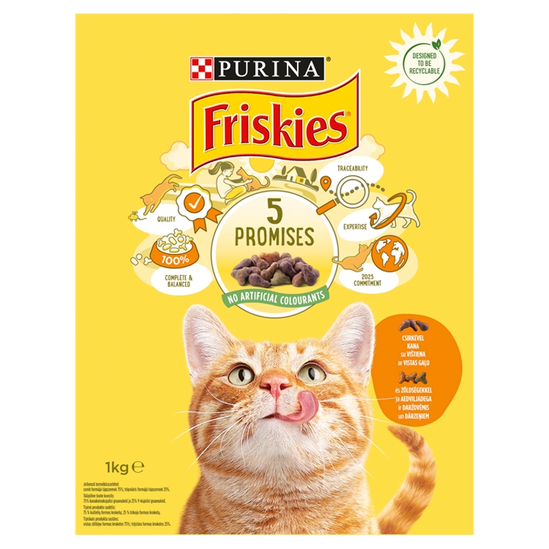 Friskies száraz macskaeledel