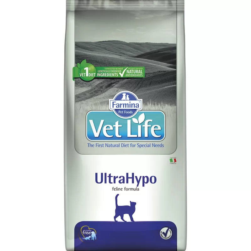 Vet Life Natural Diet Cat Ultrahypo 10kg