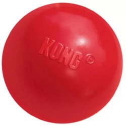 Kong Játék Squeezz Action Labda Piros Közepes