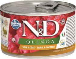 N&D Dog Quinoa konzerv adult mini