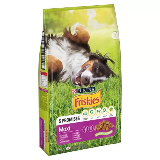 Friskies Maxi Száraz Kutyaeledel marhával 10kg