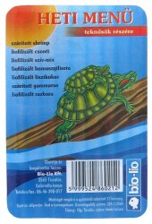 Bio-lio Teknőstáp Heti Menü