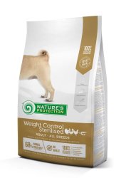Natures Protection Dog Adult Weight Control Sterilised Poultry&krill 12kg