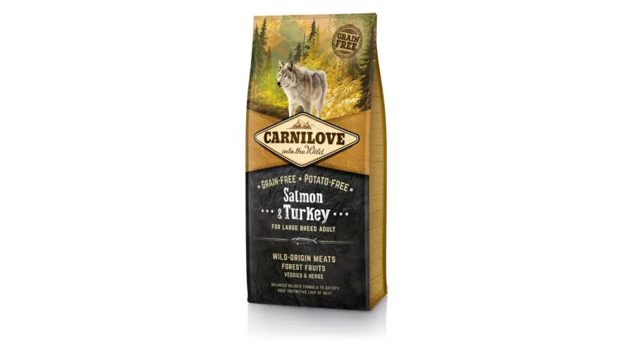 Carnilove Dog Adult Salmon&Turkey Large - Lazac&Pulyka 4kg