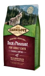 Carnilove Cat Adult Duck&Pheasant – Kacsa&Fácán - Hairball Control