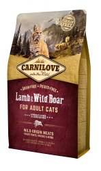 Carnilove Cat Adult Lamb&Wild boar- Sterilised