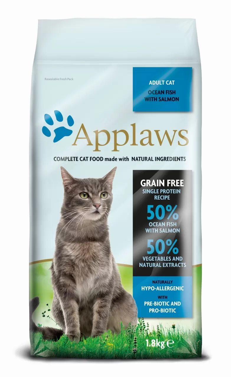 Applaws Cat Adult tengeri hal és lazac 1,8kg