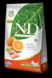 N&D Grain Free hal&narancs adult mini 800g kutyatáp