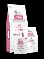 Brit Care Grain-free Puppy Salmon & Potato 12 kg kutyatáp