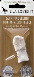 Lila Loves It - Ujjra húzható ezüstionos fogkefe