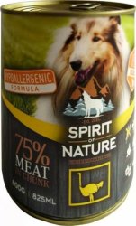 Spirit of Nature Dog konzerv Strucchússal 24x800g