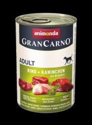 Animonda GranCarno Adult (nyúl + fűszer) 24x400g