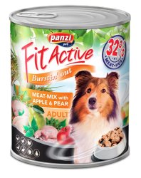 Panzi FitActive Adult Dog Meat-Mix konzerv 6x415gr