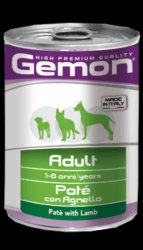Gemon Adult Pate Konzerv Bárány 400g