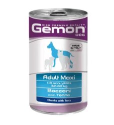 Gemon Dog Adult Maxi konzerv Tonhal 12 x 1250g