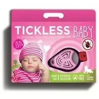 Tickless Baby - ultrahangos kullancs- és bolhariasztó babáknak rózsaszín