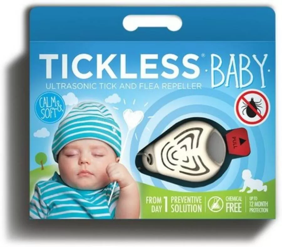 Tickless Baby - ultrahangos kullancs- és bolhariasztó babáknak bézs