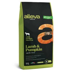 Alleva Natural Adult Medium-Maxi Lamb & Pumpkin 12 kg